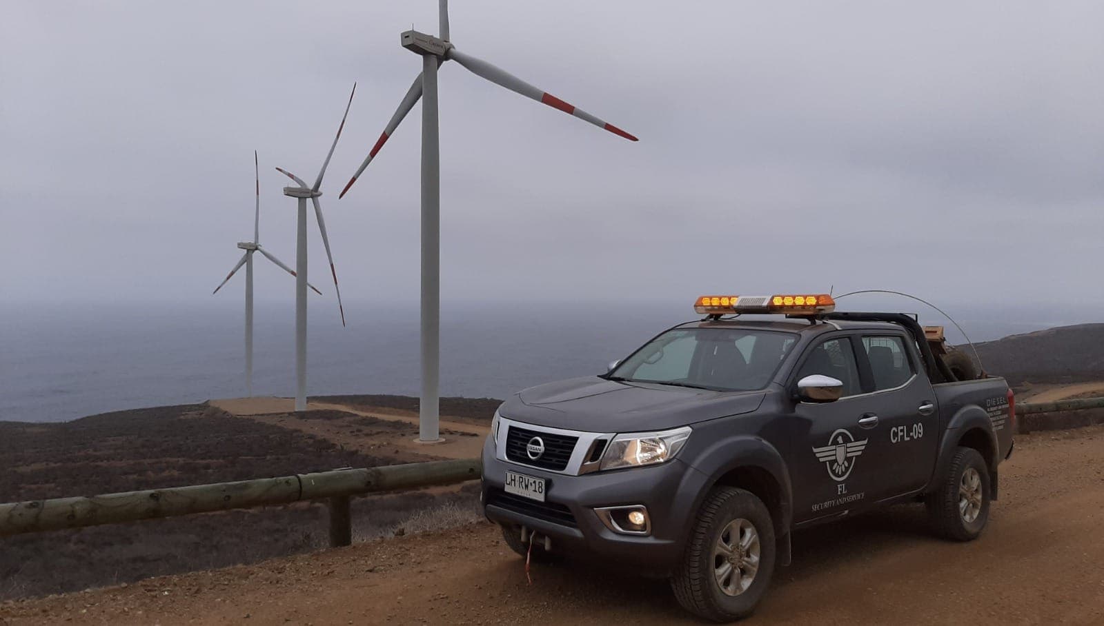Instalación de tecnología y cableado de seguridad en terreno